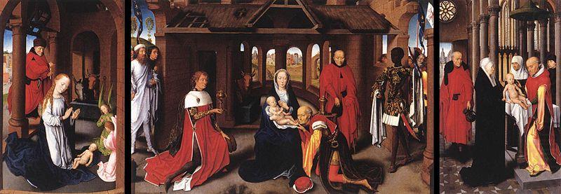 Hans Memling Triptych china oil painting image